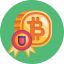 Bitcoin and cryptocurrency icon 64x64